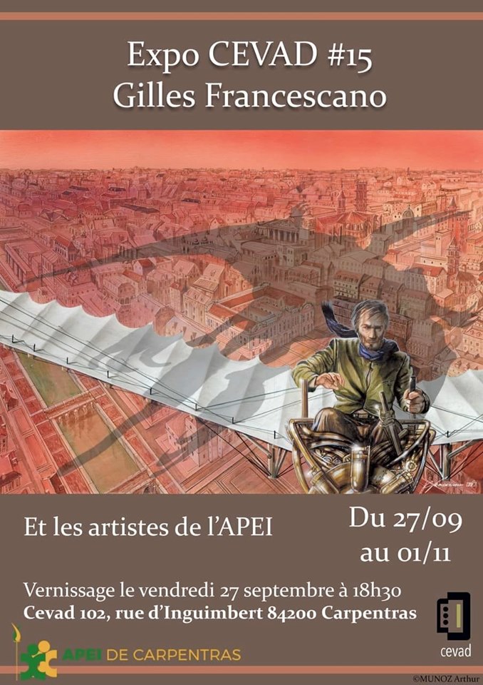 Exposition Gilles Francescano à Carpentras